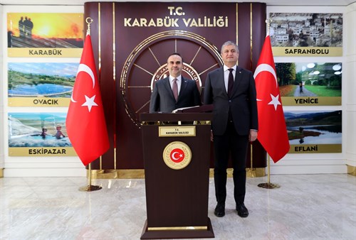 Sanayi ve Teknoloji Bakanımız Sayın Mehmet Fatih Kacır, Valiliğimizi Ziyaret Etti. 