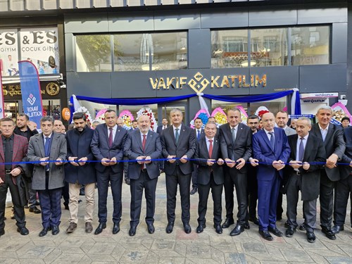 Vakıf Katılım Bankası Karabük Şubesi’nin Açılışı Valimiz Mustafa Yavuz Tarafından Gerçekleştirdi. 